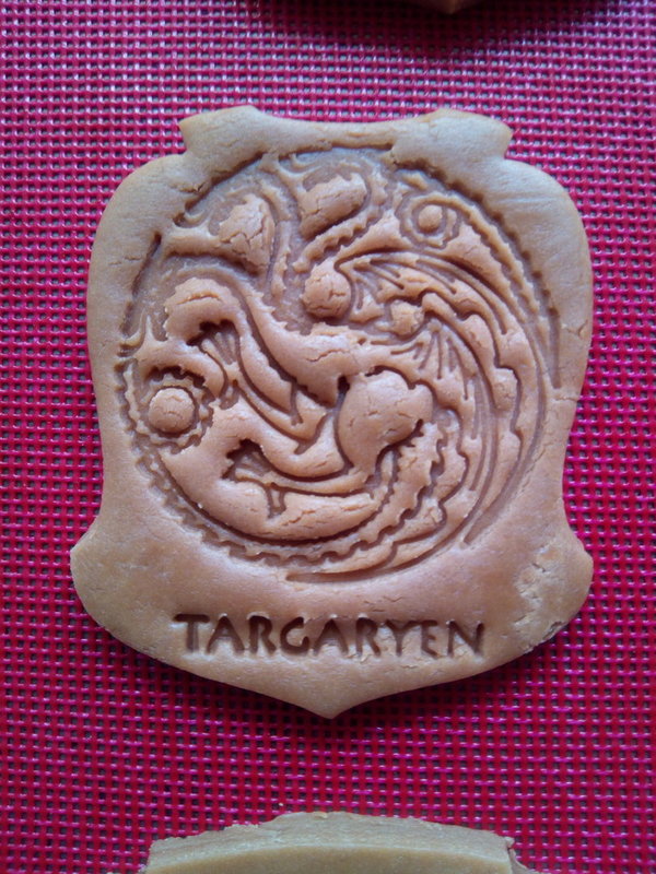 Cortador de galletas Juego de Tronos- Casa Targaryen